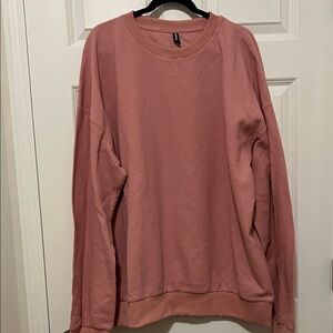 Comfrt Pink Crewneck Sweatshirt
